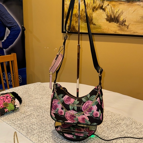Juicy Couture Bags Nwt Juicy Couture Moody Garden Black Chains In
